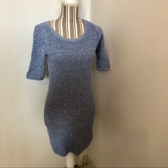 marled sweater dress